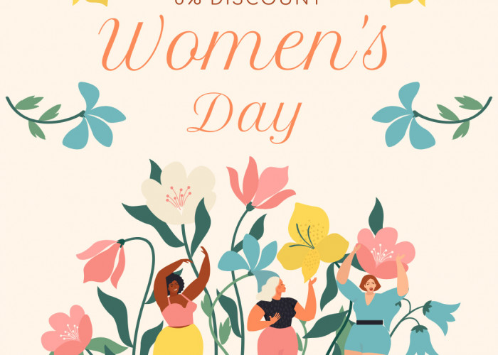 Celebrate International Women's Day with 8% off at our online jewellery store!