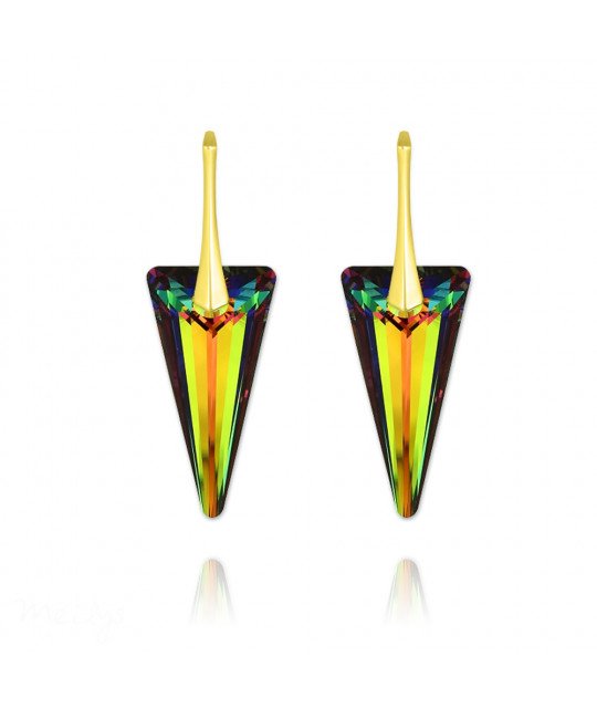 Auskarai Spike, Vitrail Medium, 28 mm