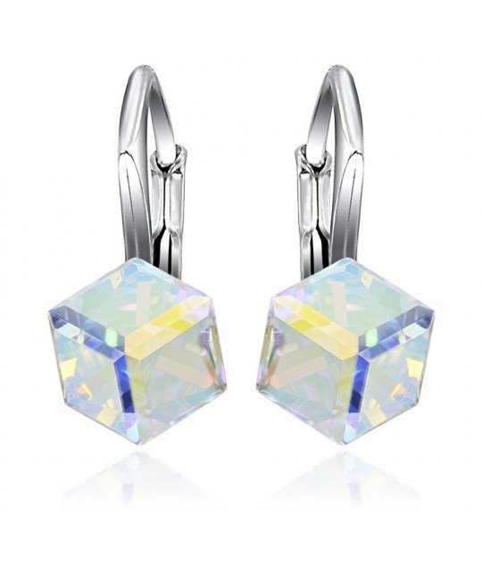 Earrings Cubic, Aurore Boreale