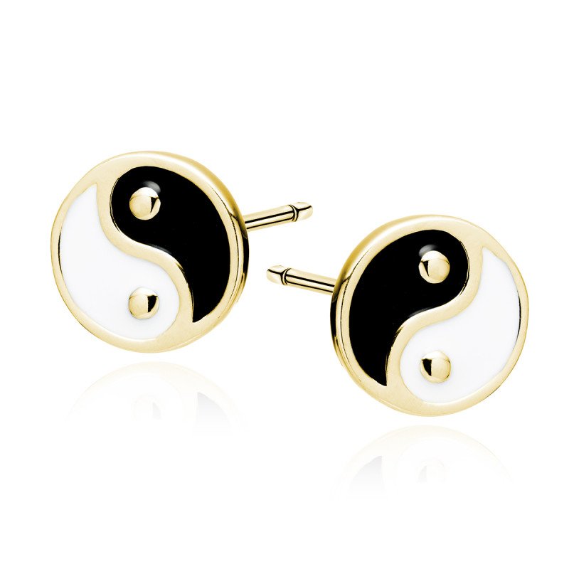 Kullatud hõbekõrvarõngad, Yin-yang