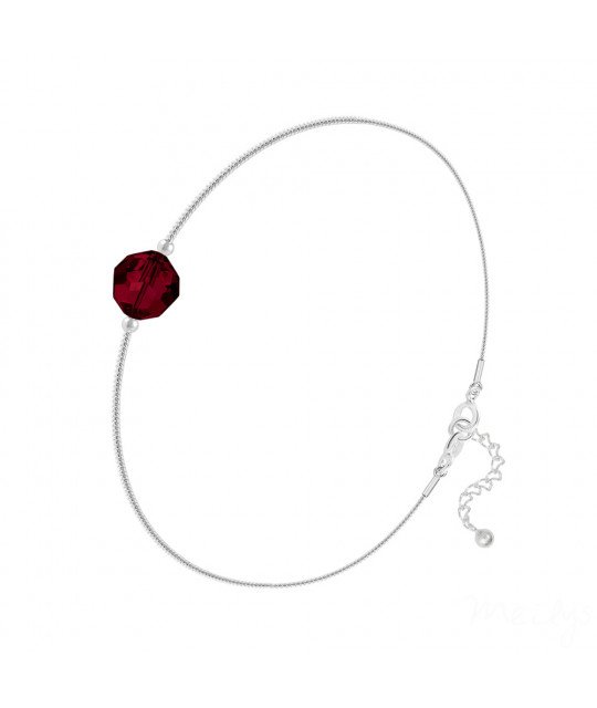 Sidabrinė apyrankė Faceted Bead