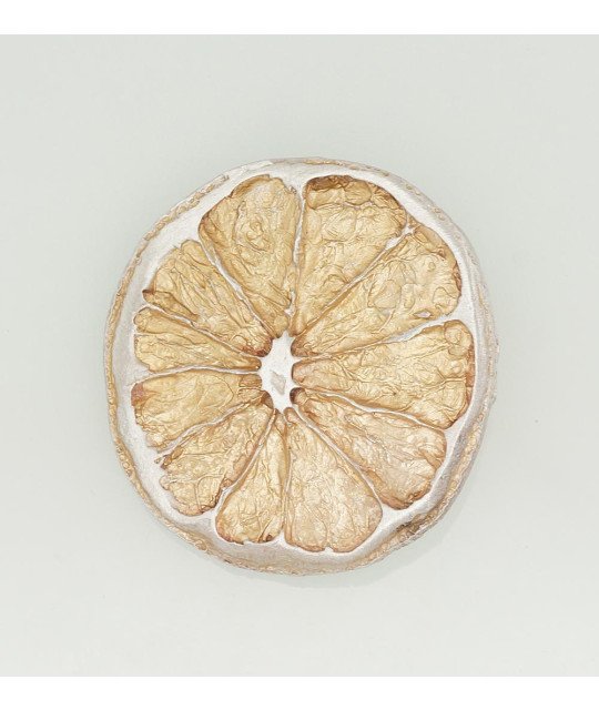 Silver brooch, Silver 925°, oxide (Plating)
