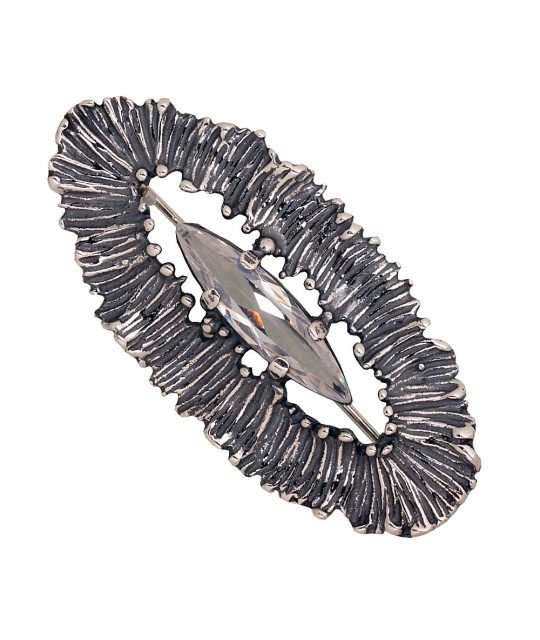 Hõbepross, Hõbe 925°, oksüüd (kate), Tsirkonid