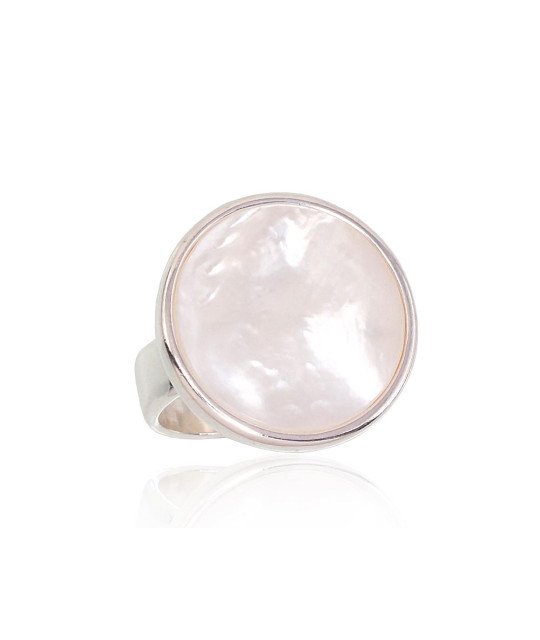 Silver ring, Silver 925°, Mother-of-pearl