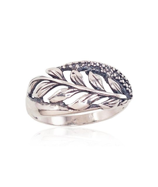 Silver ring, Silver 925°, oxide (Plating)