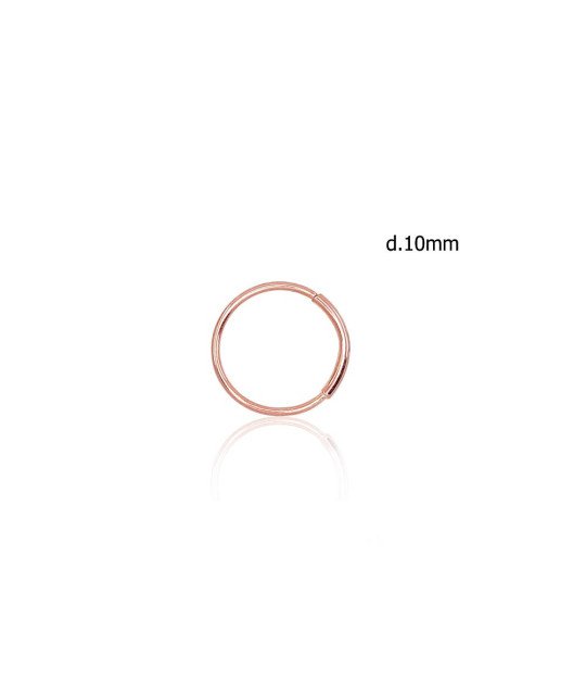 Золотой пирсинг в нос, Красное Золото 585°