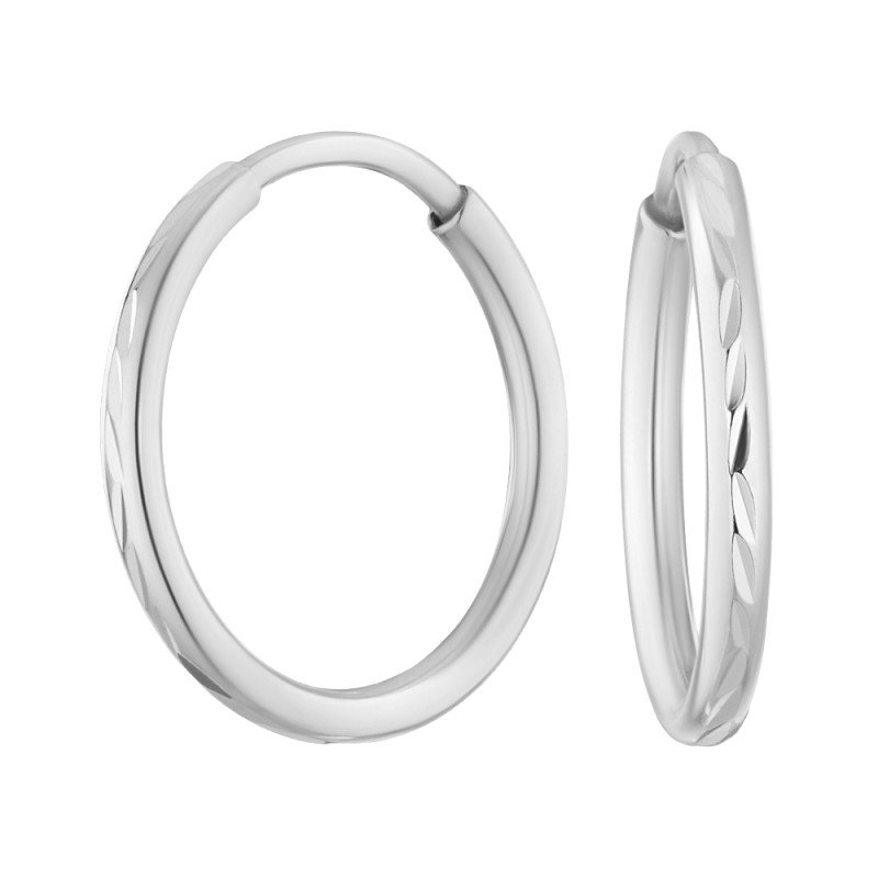 Hopeiset korvakorut ALFA-KARAT