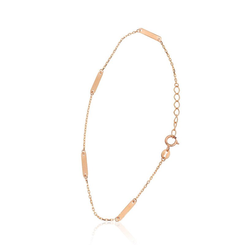 Золотой браслет, Красное Золото 585°