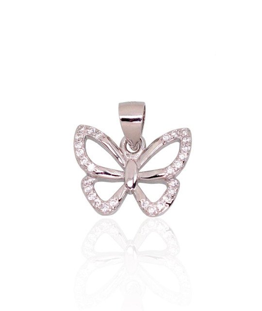 Hõberipats, Hõbe 925°, roodium (kate), Tsirkonid