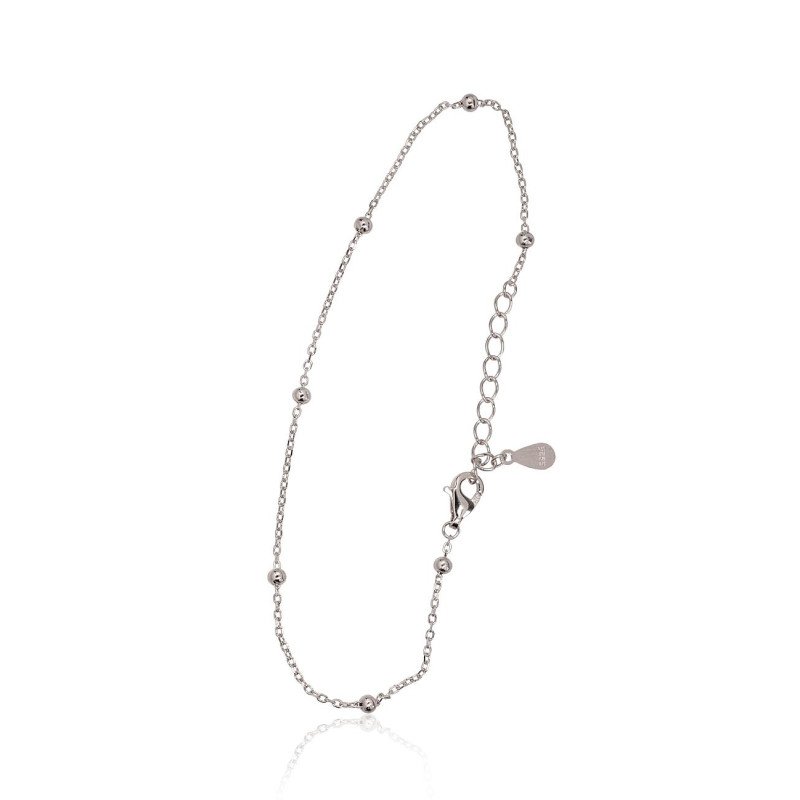 Серебряный браслет, Серебро 925°, родий (покрытие)