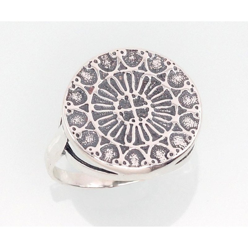 Silver ring, Silver 925°, oxide (Plating)