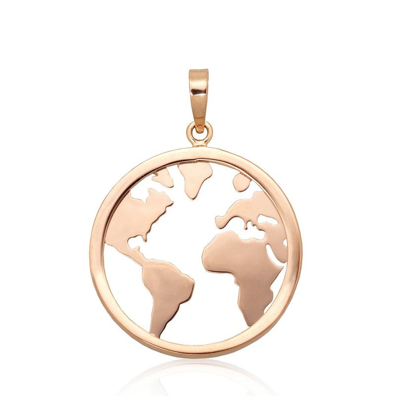Gold pendant, Red Gold 585°