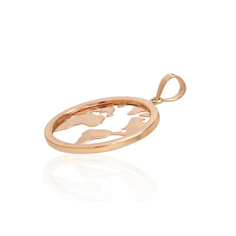 Gold pendant, Red Gold 585°