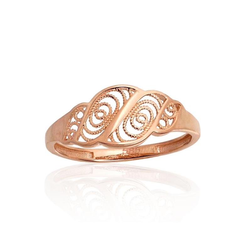 Auksinis žiedas, Raudonas Auksas 585°