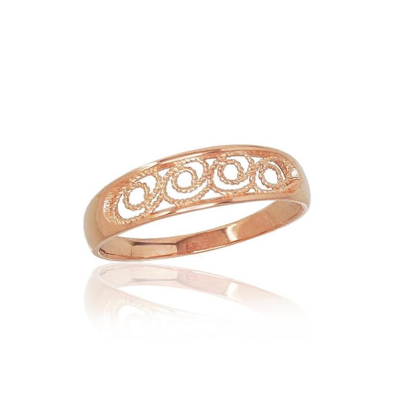Gold ring, Red Gold 585°