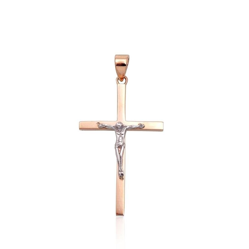 Auksinis pakabukas, Raudonas/Baltas Auksas 585°