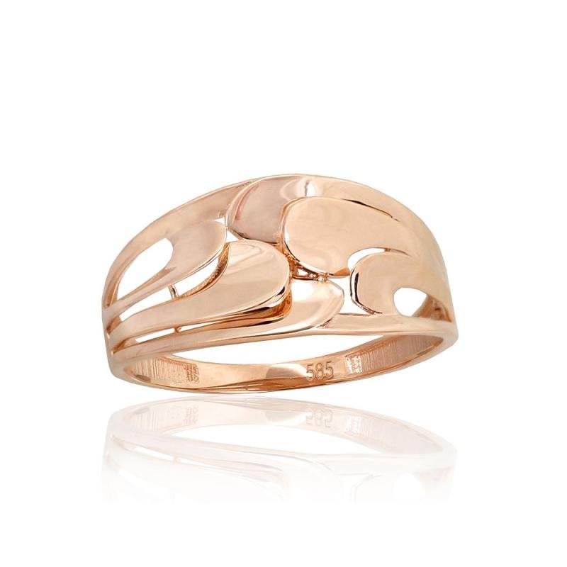 Gold ring, Red Gold 585°