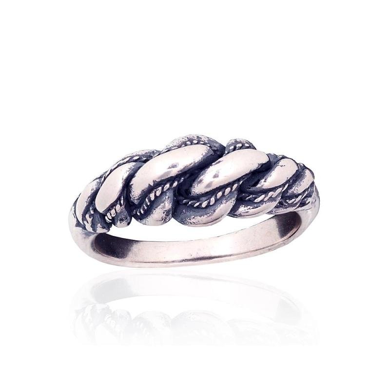 Hõbesõrmus, Hõbe 925°, oksüüd (kate)