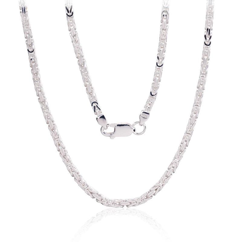 Silver chain Bizantine 2.5 mm, Silver 925°