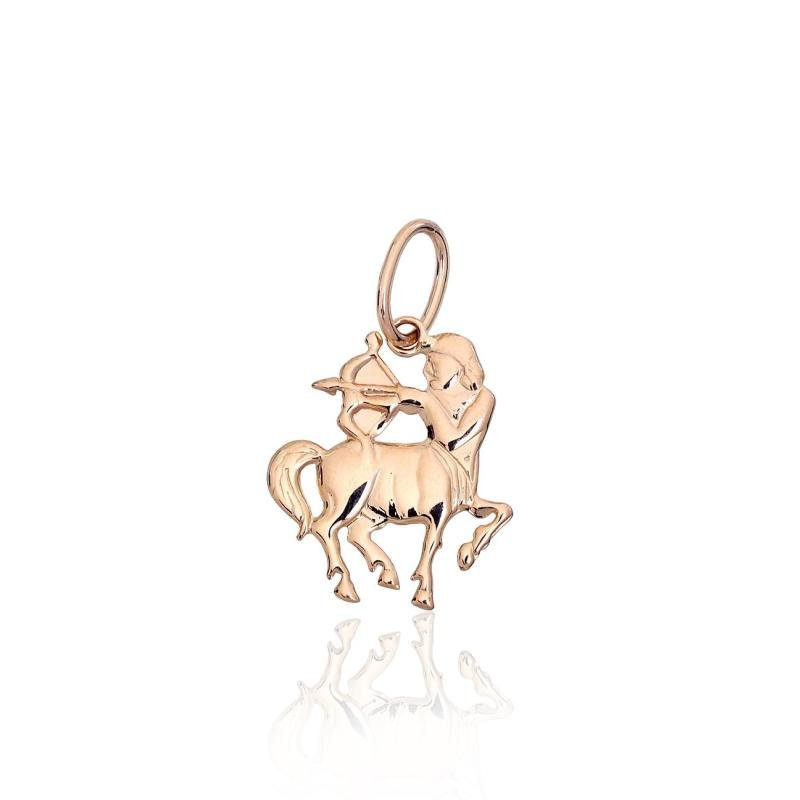 Золотой кулон, Красное Золото 585°