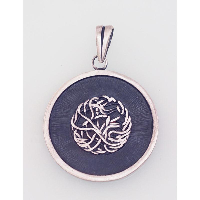 Sudraba kulons, Sudrabs 925°, oksids (pārklājums)