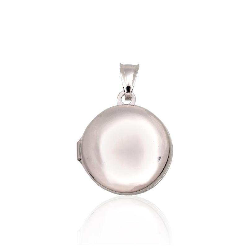 Серебряный кулон, Серебро 925°, родий (покрытие)