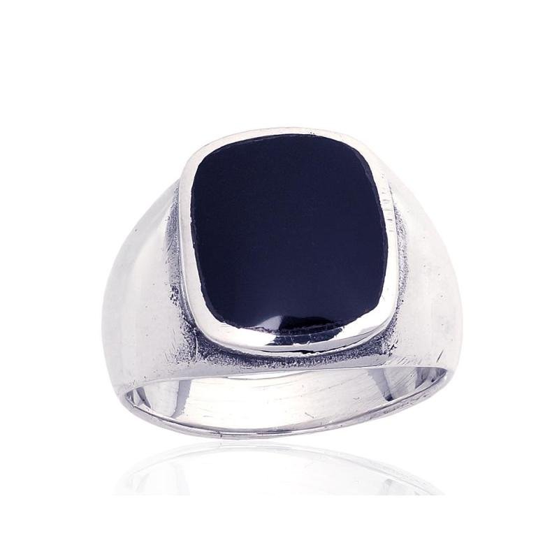 Hõbesõrmus, Hõbe 925°, oksüüd (kate), Ooniks