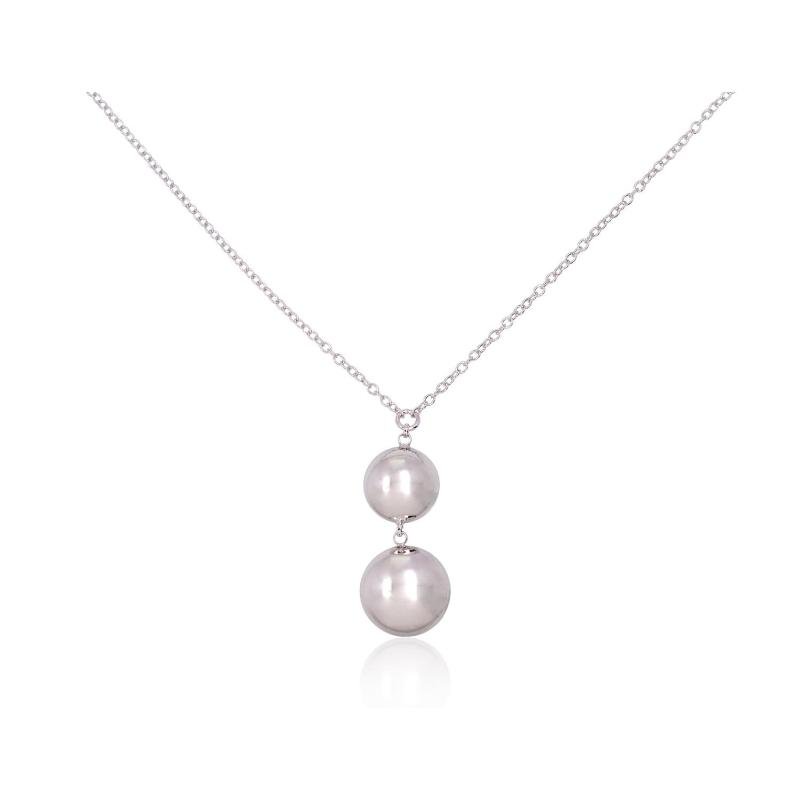 Silver necklace, Silver 925°, Rhodium (Plating)