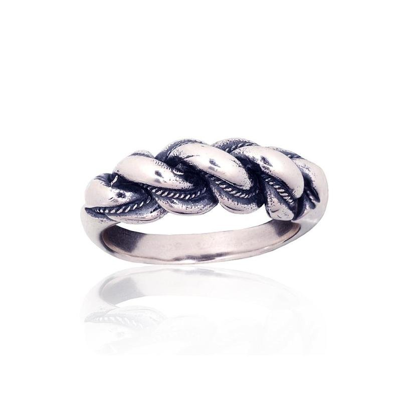 Sudraba gredzens, Sudrabs 925°, oksids (pārklājums)