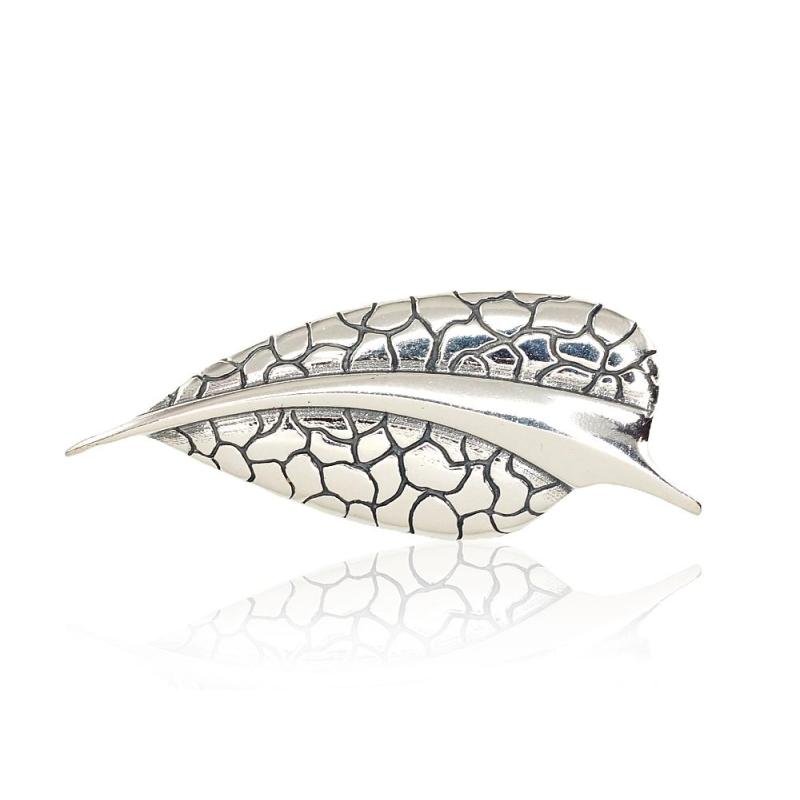 Silver brooch, Silver 925°, oxide (Plating)