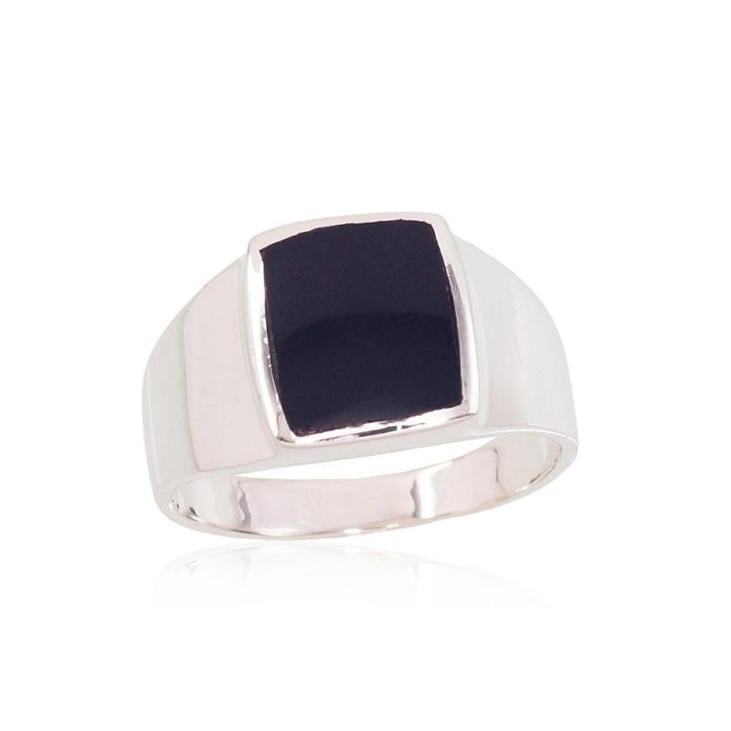 Silver ring, Silver 925°, Onix