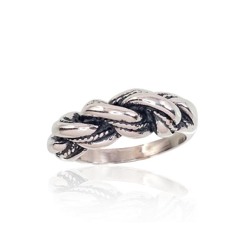 Silver ring, Silver 925°, oxide (Plating)