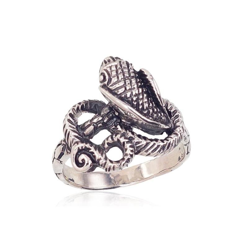 Серебряное кольцо, Серебро 925°, оксид (покрытие)