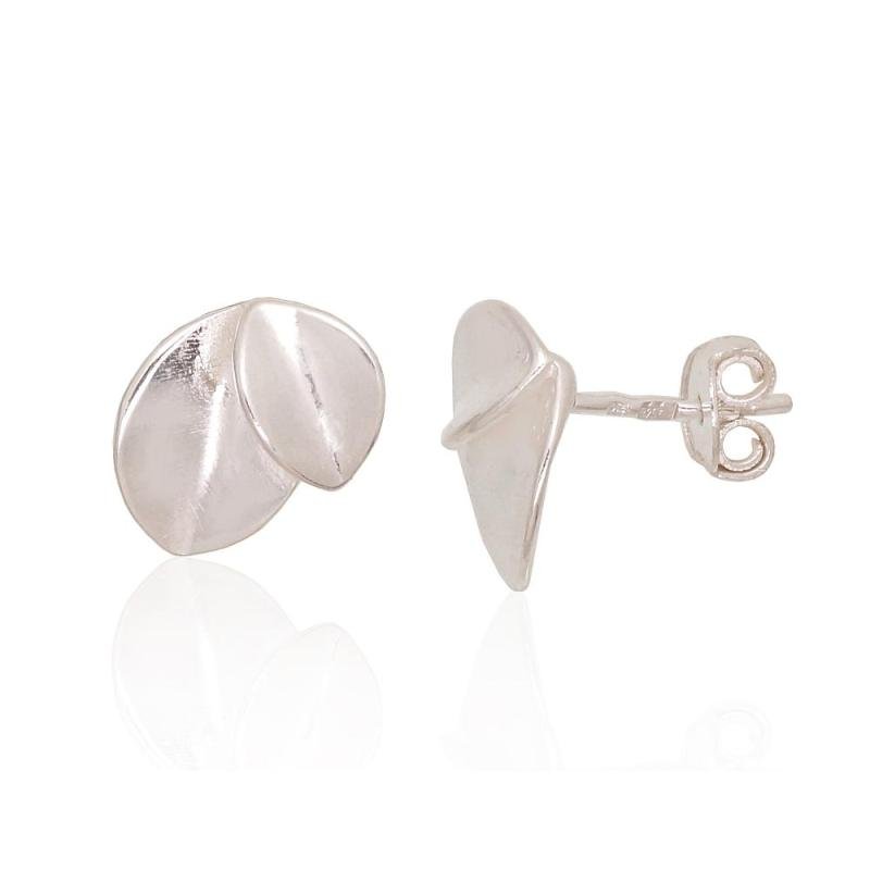 Silver stud earrings, Silver 925°