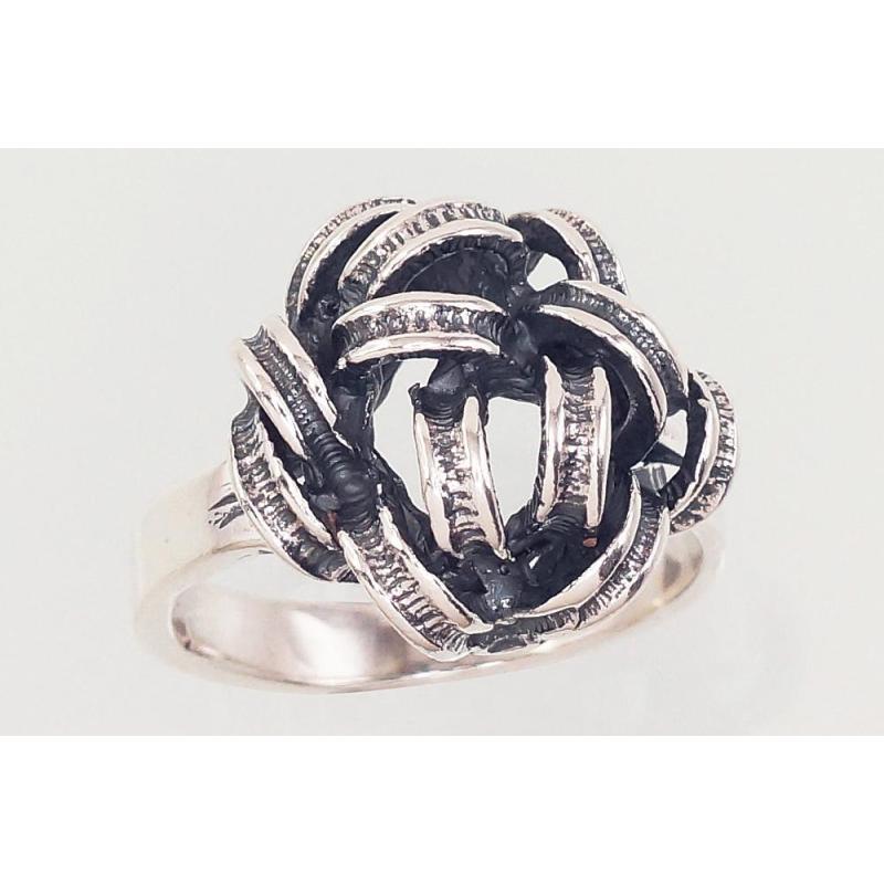 Silver ring, Silver 925°, oxide (Plating)