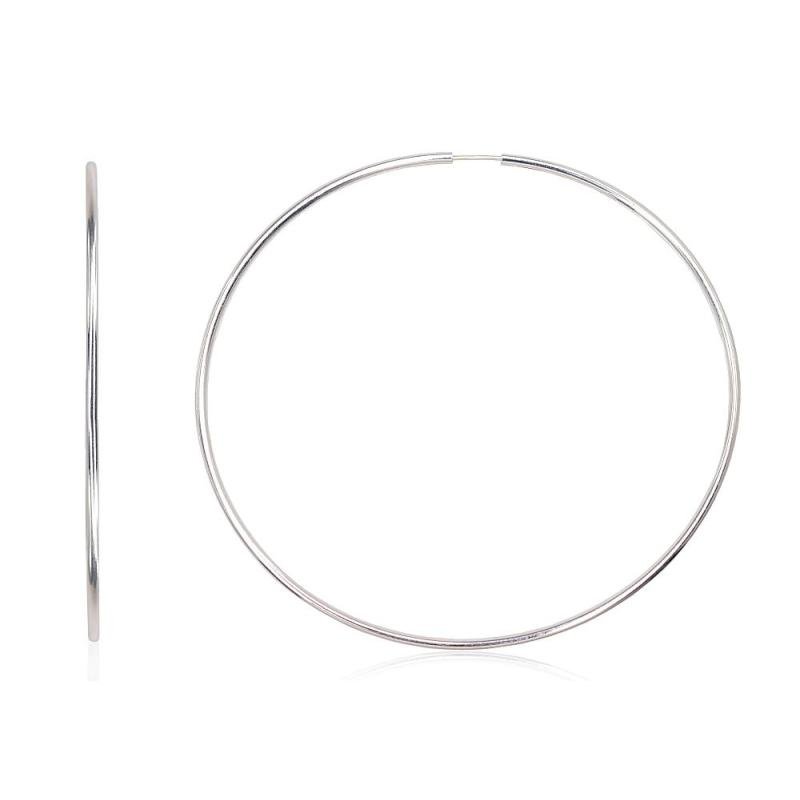 Silver earrings-rings, Silver 925°