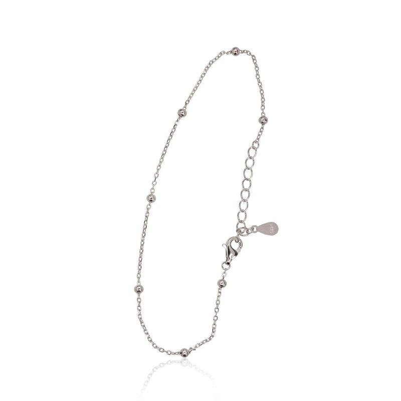 Silver bracelet, Silver 925°, Rhodium (Plating)