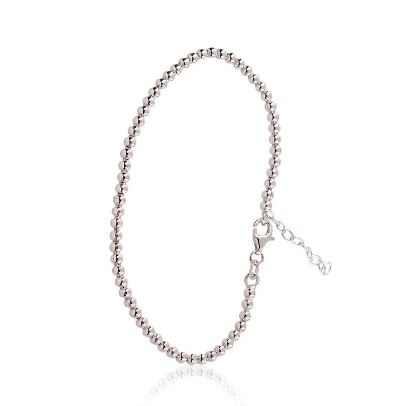Silver bracelet, Silver 925°, Rhodium (Plating)
