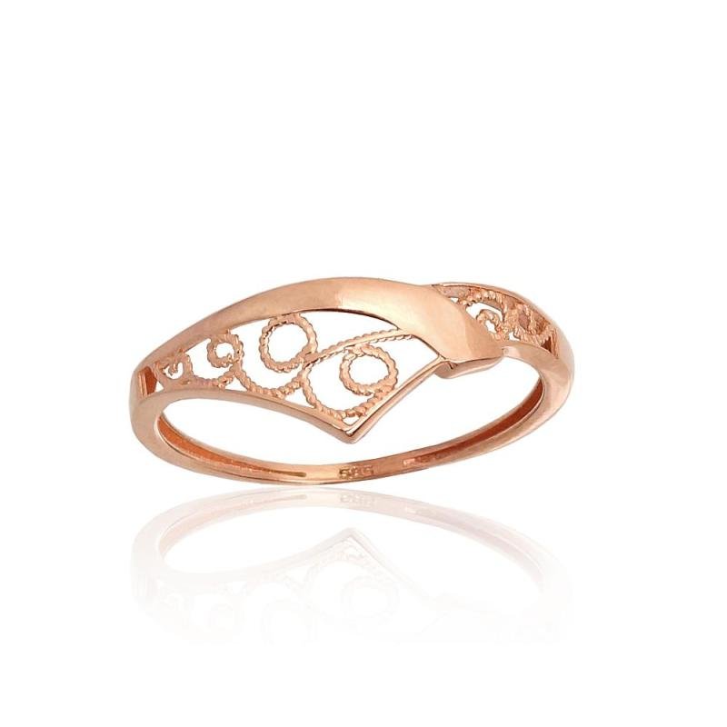 Gold ring, Red Gold 585°