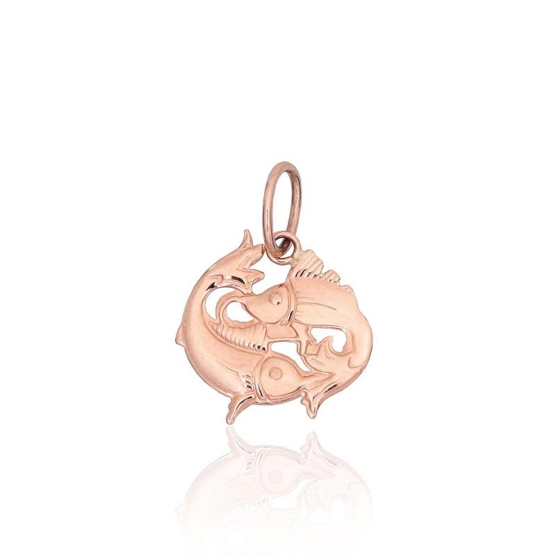 Gold pendant, Red Gold 585°