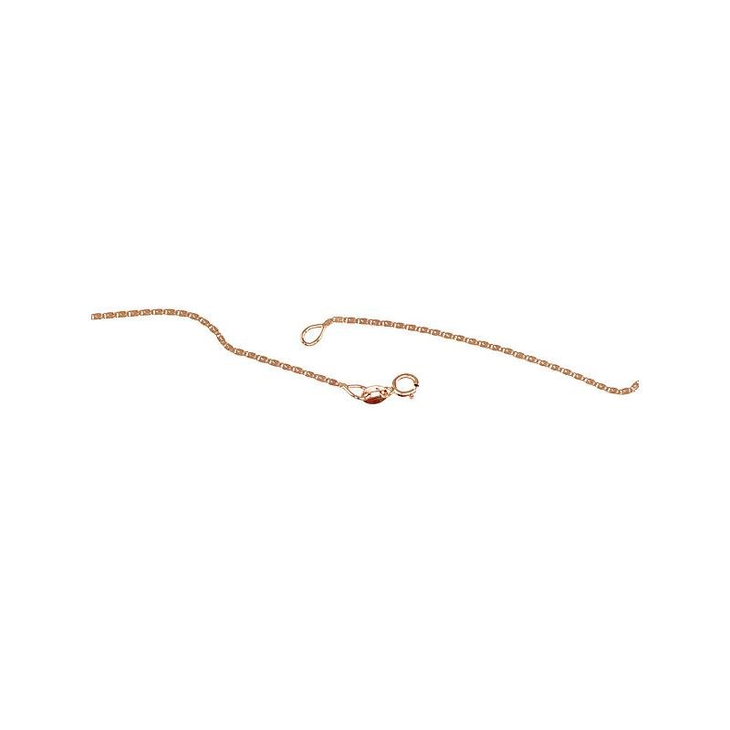 Zelta ķēdīte Gliemezis 1.15 mm, Sarkanais Zelts 585°