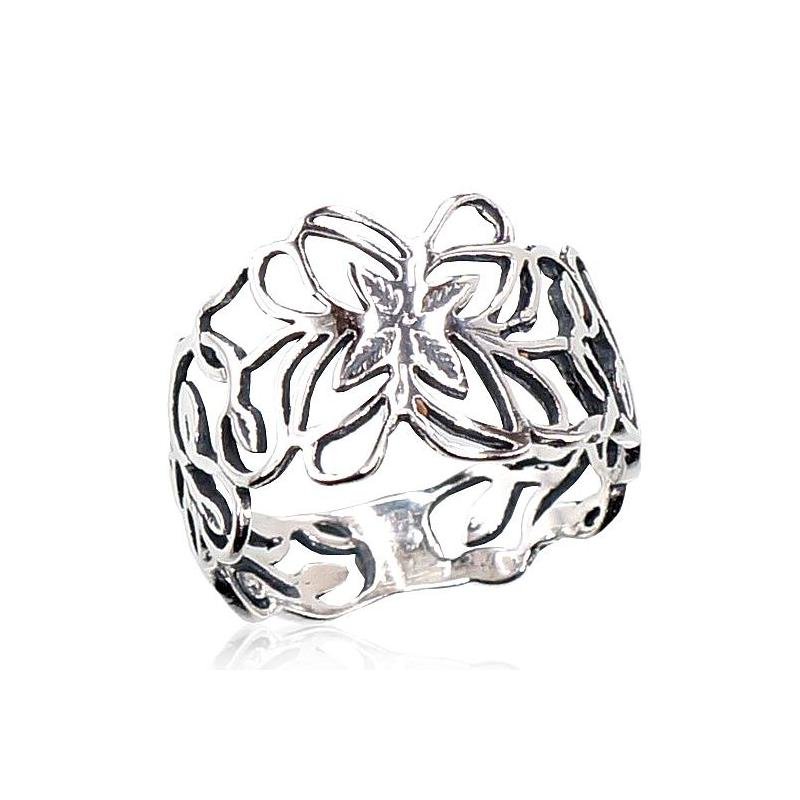 Silver ring, Silver 925°, oxide (Plating)