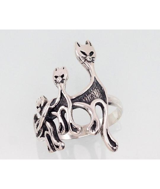 Silver ring, Silver 925°, oxide (Plating)