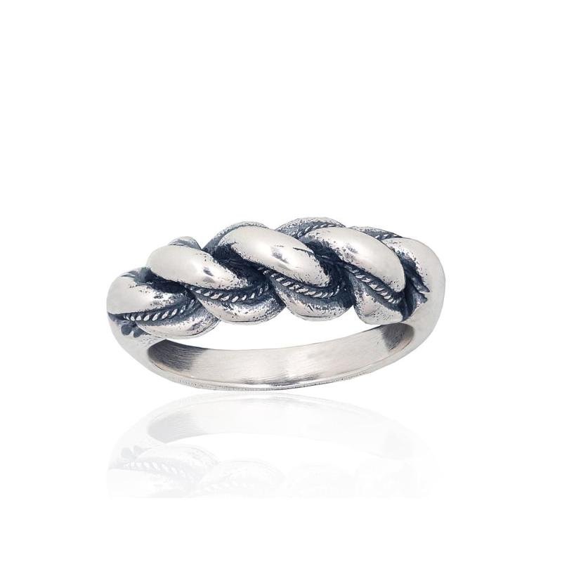 Silver ring, Silver 925°, oxide (Plating)