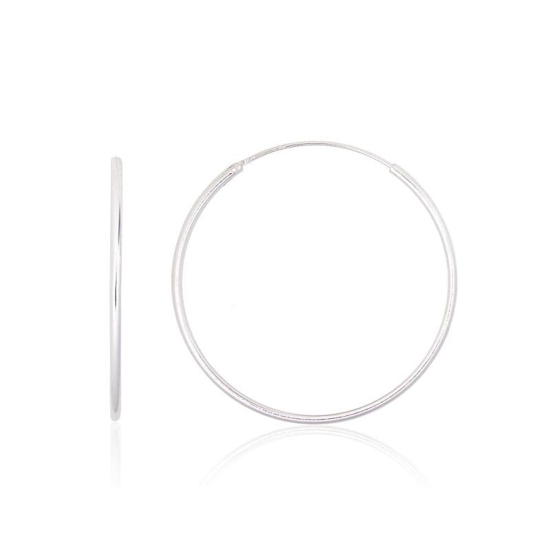 Silver earrings-rings, Silver 925°