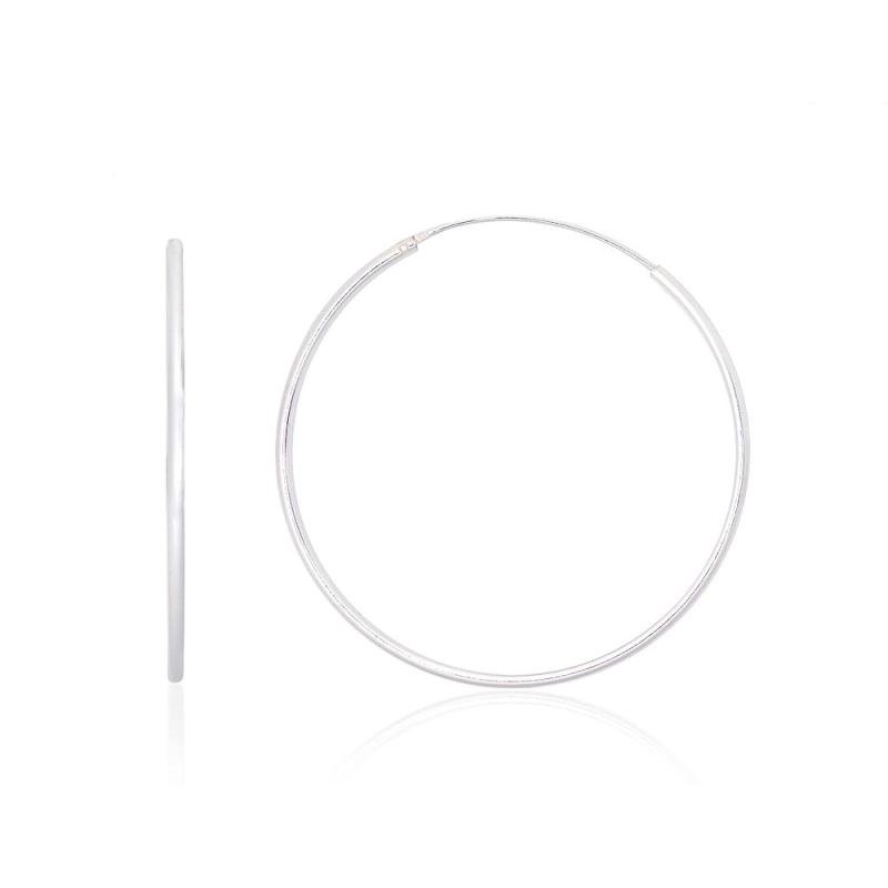Silver earrings-rings, Silver 925°