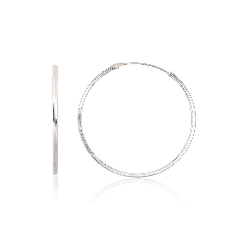 Silver earrings-rings, Silver 925°