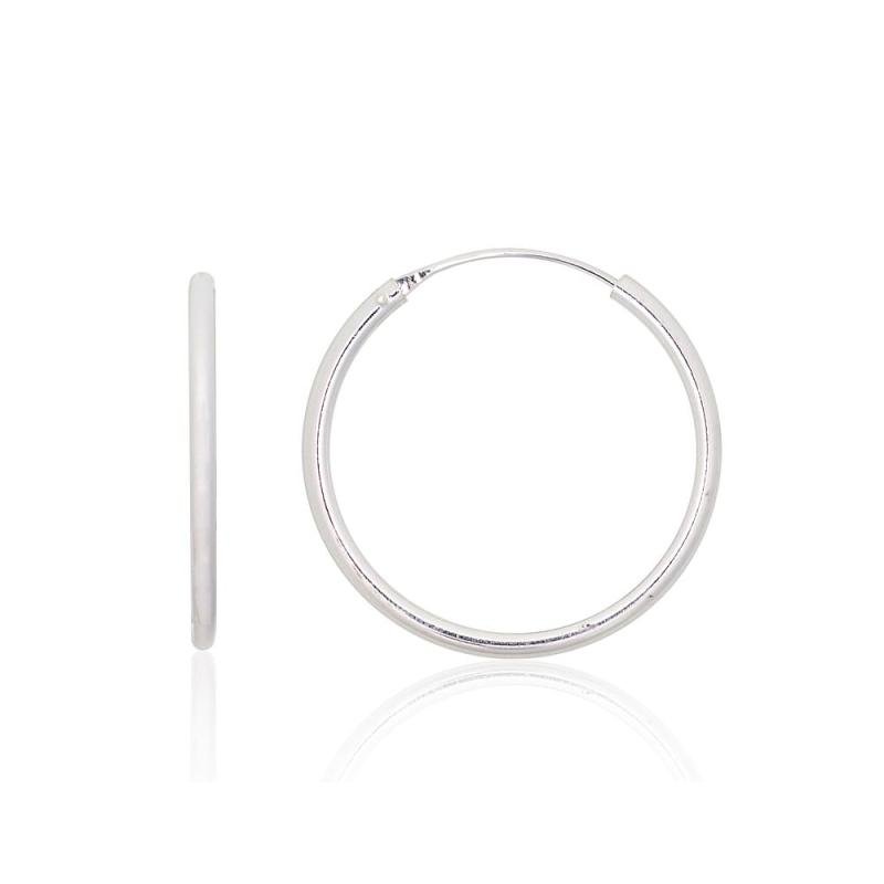 Silver earrings-rings, Silver 925°