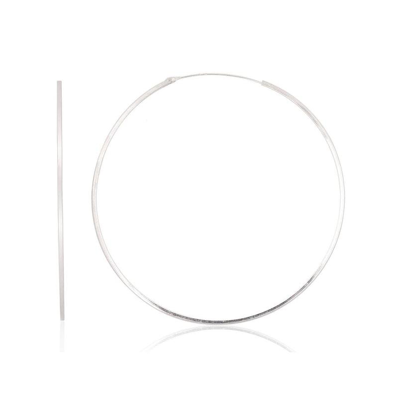 Silver earrings-rings, Silver 925°