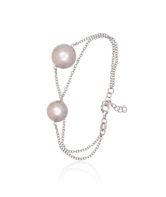 Silver bracelet, Silver 925°, Rhodium (Plating)